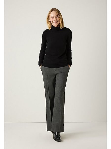 MORE&MORE Stoffhose karierte Stretch-Hose, Viskosemischung günstig online kaufen