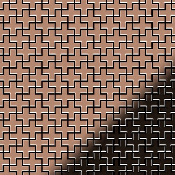 ALLOY Mosaik Fliese Massiv Metall Kupfer Gewalzt Kupfer 1,6mm Stark Swiss C günstig online kaufen