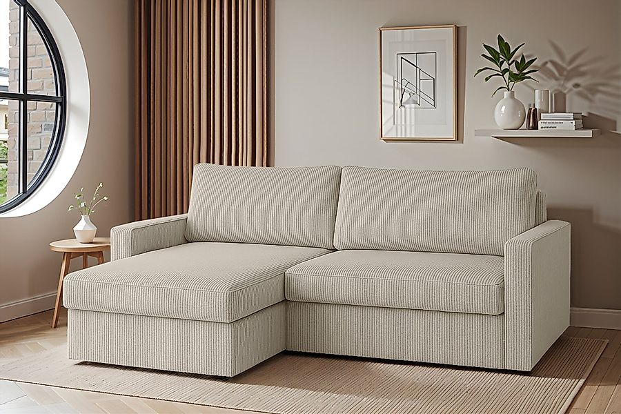 Fun Möbel Ecksofa Schlafsofa Sofa BENDIK günstig online kaufen