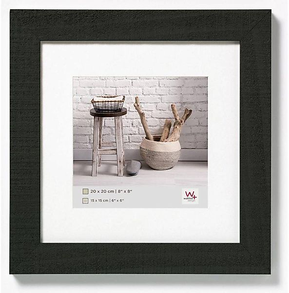 Walther Bilderrahmen Holzrahmen HO220B Home 20x20cm günstig online kaufen