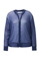MIAMODA Kurzjacke Blouson Mesh mit Glitzer günstig online kaufen