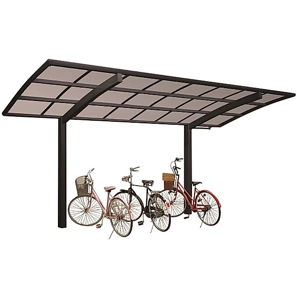 Ximax Alu Carport Portoforte Mini Typ 60 Schwarz 201 cm x 495 cm Sonderfert günstig online kaufen