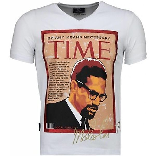 Local Fanatic  T-Shirt Pelzkragen Größe M günstig online kaufen