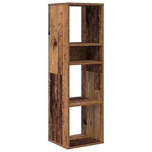 vidaXL Bücherregal Bücherregal Altholz-Optik 34x31x112 cm Holzwerkstoff, 1- günstig online kaufen