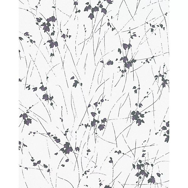 Marburg Vliestapete Floral Daphne Weiß-Lila 10,05 m x 0,53 m FSC® günstig online kaufen
