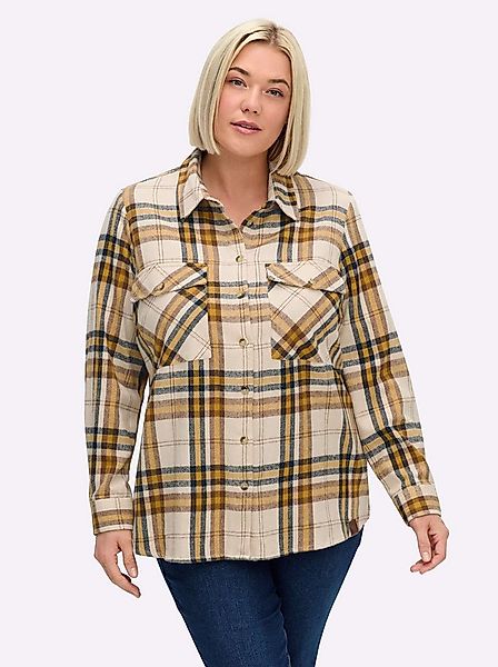 Witt Klassische Bluse Flanell-Bluse Langarm günstig online kaufen