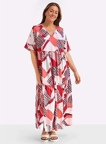 Sheego Etuikleid Kleid Kurzarm günstig online kaufen