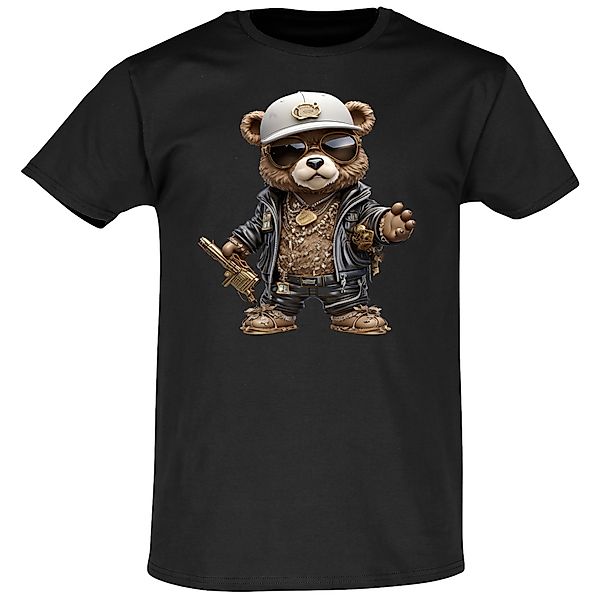 Banco T-Shirt Herren T-Shirt Gangster Bär günstig online kaufen
