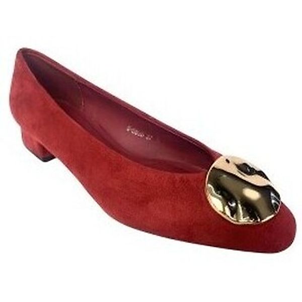 Bienve  Ballerinas s5536 burgunderroter Damenschuh günstig online kaufen