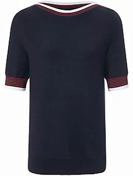 Pullover aus 100% SUPIMA®-Baumwolle Peter Hahn blau günstig online kaufen