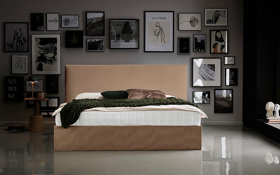 ATLANTIC home collection Bettgestell "Melody" mit Bettkasten und Lattenrost günstig online kaufen