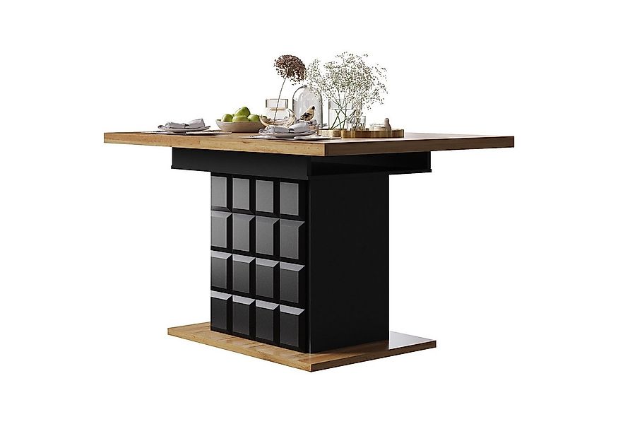 i@home Esstisch ausziehbarer Esstisch für 4-6 Personen(110-140×80cm) (1 Ess günstig online kaufen