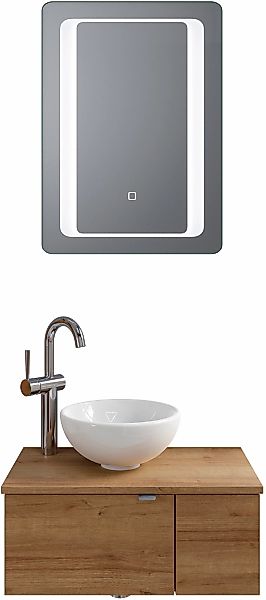 Saphir Badmöbel-Set "Serie 6915" 4 Stk. tlg. Gäste-Bad, 61 cm breit, mit LE günstig online kaufen