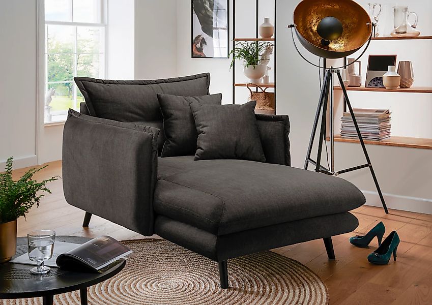 Home affaire Loveseat "Lazio" moderner Sessel mit einer bequemen Polsterung günstig online kaufen