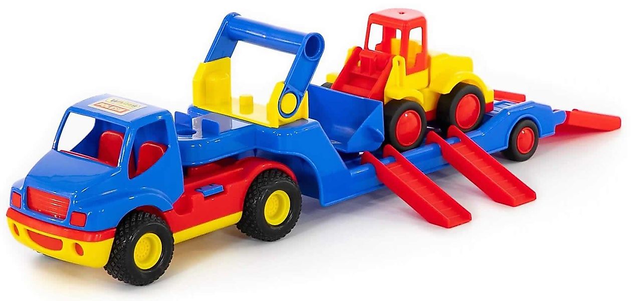 WADER QUALITY TOYS Spielzeug-LKW ConsTruck Tieflader günstig online kaufen