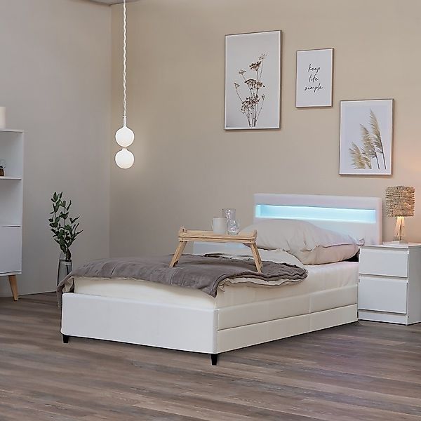 HOME DELUXE Bett LED Bett NUBE günstig online kaufen