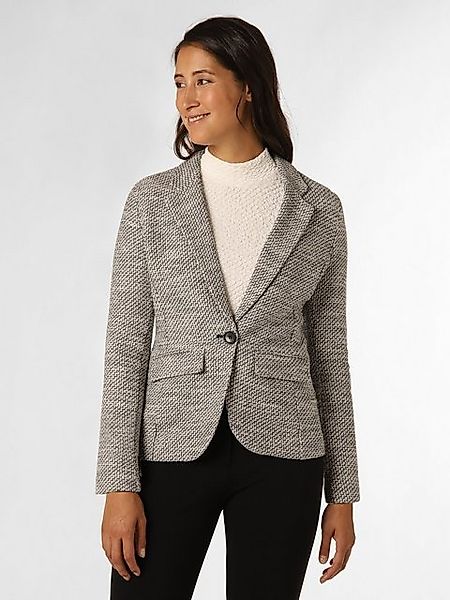 s.Oliver BLACK LABEL Jackenblazer Bouclé-Blazer aus Baumwollmix günstig online kaufen