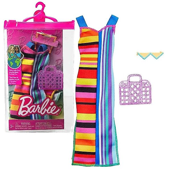 Barbie Puppenkleidung Colorful Stripes Barbie Puppen-Kleidung günstig online kaufen
