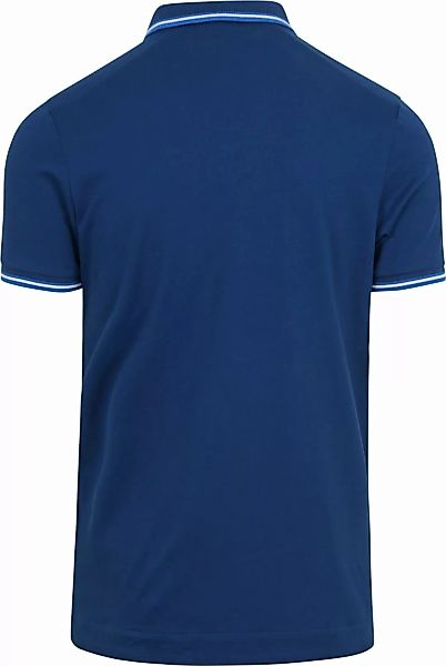 Blue Industry Piqué Poloshirt Royal Blau - Größe M günstig online kaufen
