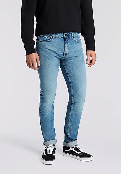 HUGO Blue Slim-fit-Jeans Ash mit Stone-washed-Finish günstig online kaufen