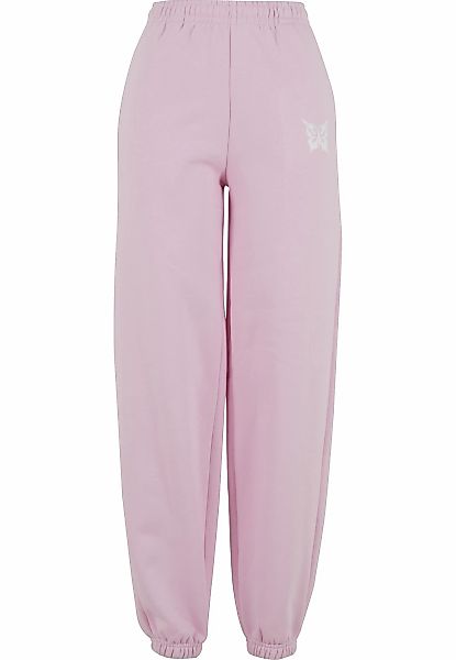 Miss Tee Jogginghose "Miss Tee Karma Butterfly Ladies Fluffy Sweatpants" günstig online kaufen
