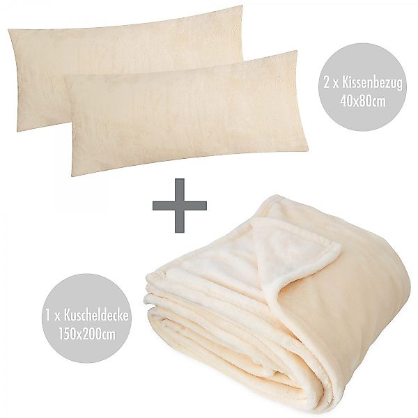 Wohndecke, Heubergshop, 150x200cm + 2 x günstig online kaufen