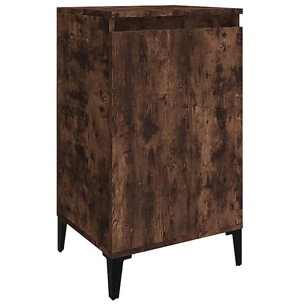 vidaXL Nachttisch Nachttisch Räuchereiche 40x35x70 cm günstig online kaufen