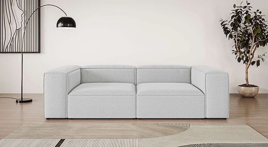 INOSIGN Big-Sofa »XL HAILY Modularsofa extra tief, Maße B/T/H: 260/130/72 c günstig online kaufen