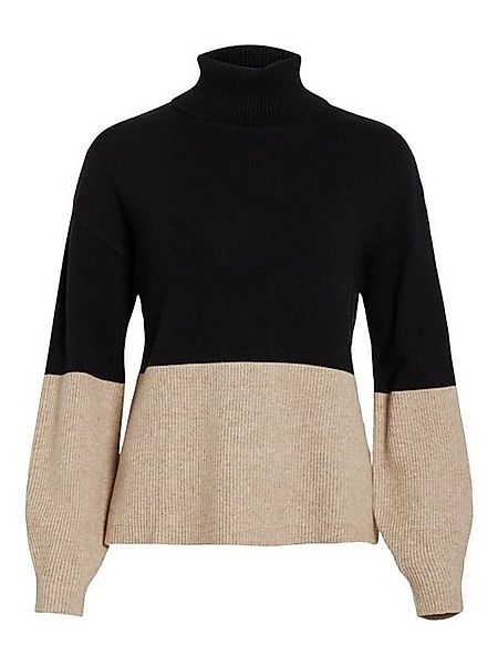 Vila Rundhalspullover VIRIL (1-tlg) Plain/ohne Details günstig online kaufen