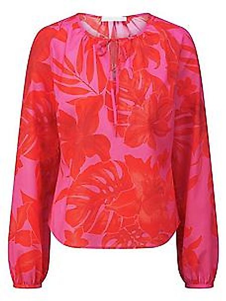 Bluse Rundhals-Ausschnitt St. Emile pink günstig online kaufen