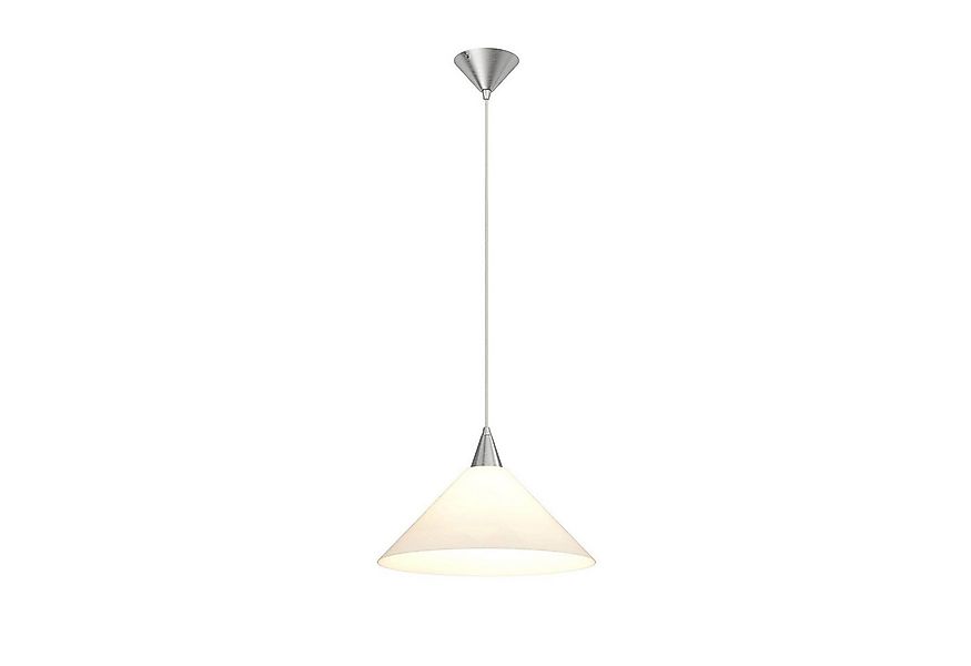 Lindby Hängeleuchte Petra, Glas Weiß IP20, 1 x 60 W günstig online kaufen