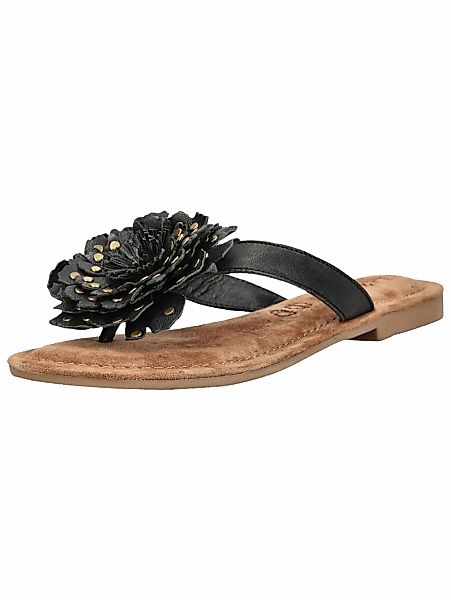 Lazamani Zehentrenner "Lazamani Pantoletten Leder/Textil" günstig online kaufen