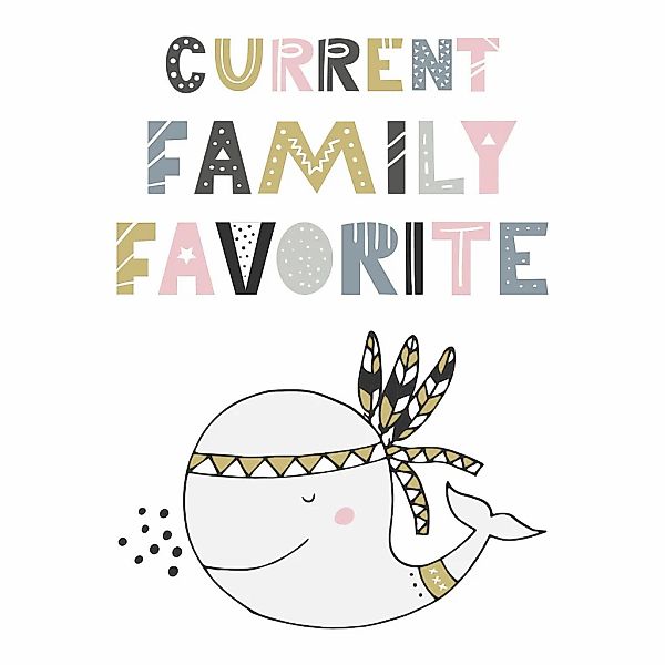 queence Dekokissen ""Family Favorite"" Kissenhülle ohne Füllung, 1 Stück günstig online kaufen