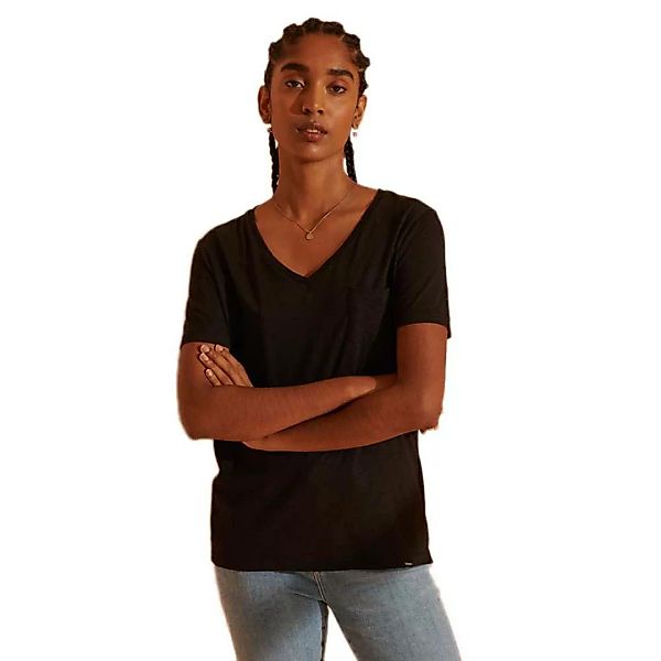 Superdry Scrip Kurzarm T-shirt 2XS Black günstig online kaufen