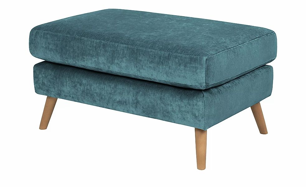 SOHO Polsterhocker  Smilla ¦ türkis/petrol ¦ Maße (cm): B: 90 H: 43 T: 60.0 günstig online kaufen