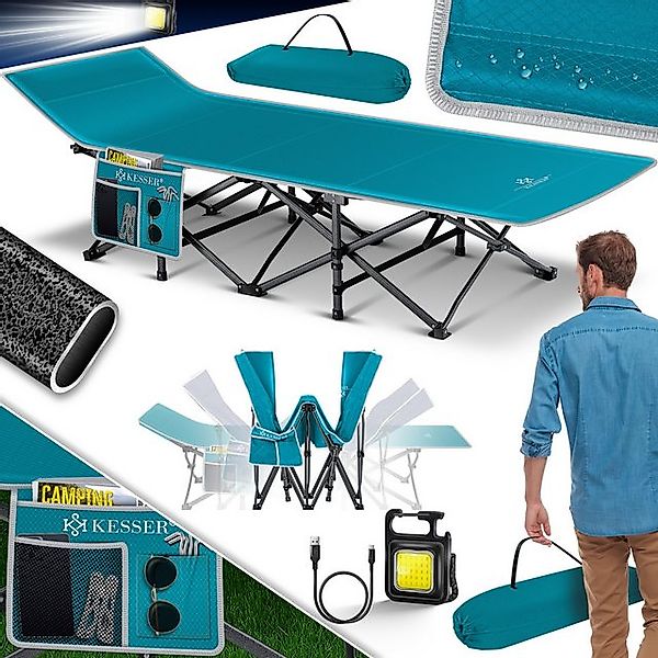 KESSER Campingliege Campingbett Feldbett Klappbar Klappbett günstig online kaufen