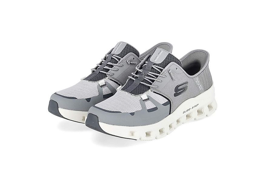 Skechers Skechers 232930 GYCC Herren Textil & Synthetik grau Schnürschuh günstig online kaufen