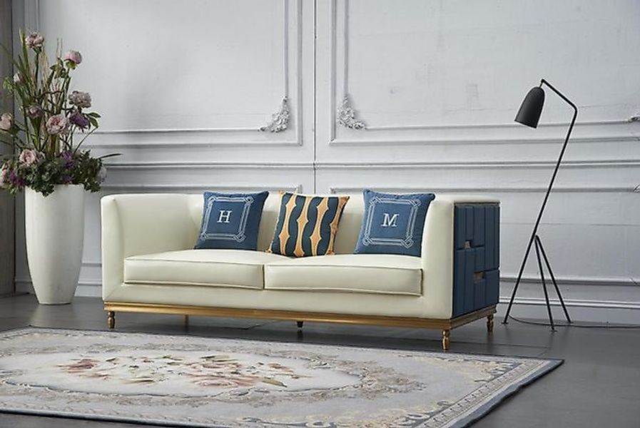 Xlmoebel 3-Sitzer Neue XXL 3-Sitzer Couch im modernen Designklassiker-Stil, günstig online kaufen