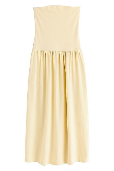 Next Jerseykleid Bandeau-Maxikleid aus Jersey mit tieferTaille (1-tlg) günstig online kaufen