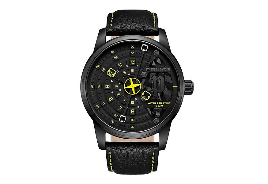 Police Quarzuhr Quarzuhr Herrenuhr 46 Quarz Herren günstig online kaufen