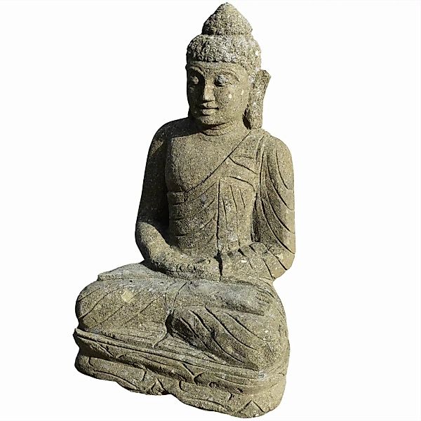 Gartenfigur Buddha Karawal Im Zustand Der Erleuchtung günstig online kaufen
