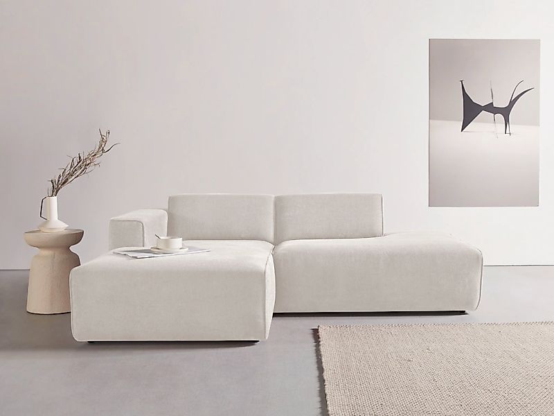 andas Ecksofa "Noord mit Kedernaht, Breite 227 cm", mit Kedernaht, Breite 2 günstig online kaufen