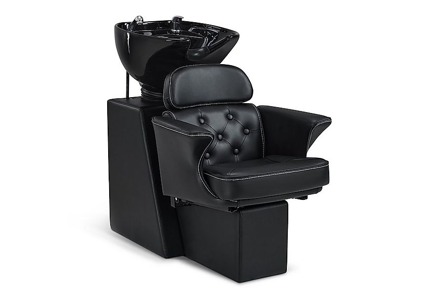 Barberpub Waschbecken BarberPub Friseurstuhl mit Waschbecken 8692 (Schwarz/ günstig online kaufen