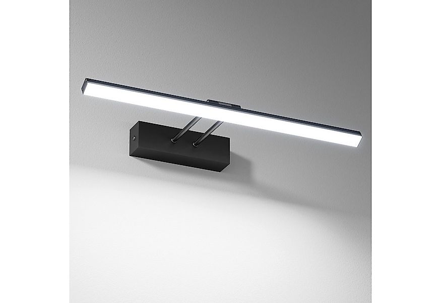 EMKE LED Spiegelleuchte Wandleuchte 40cm drehbar Badezimmer, LED fest integ günstig online kaufen