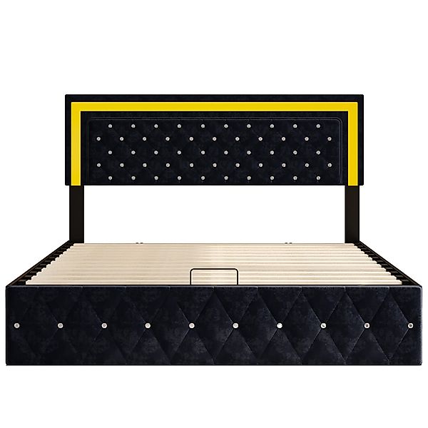 PXloue Polsterbett Bett 140x200 mit Lattenrost günstig online kaufen