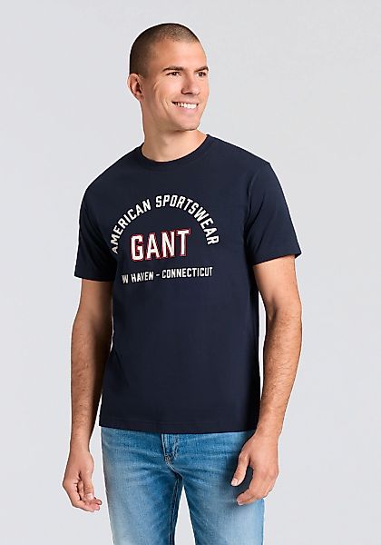 Gant T-Shirt "PRINTED GRAPHIC" Regular Fit, Rundhals günstig online kaufen