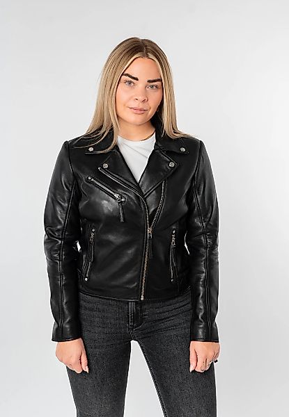 Mauritius Lederjacke "MWPasja" mit Reverskragen günstig online kaufen