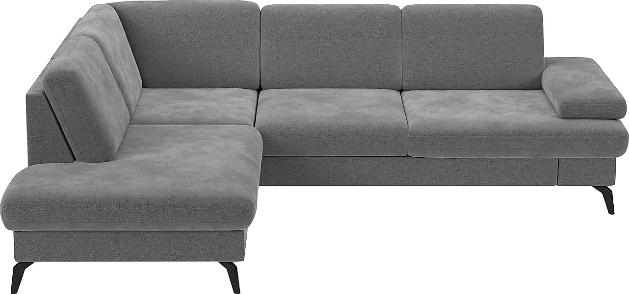 sit&more Ecksofa »Morris L-Form, inkl. Sitztiefenverstellung« wahlweise mit günstig online kaufen