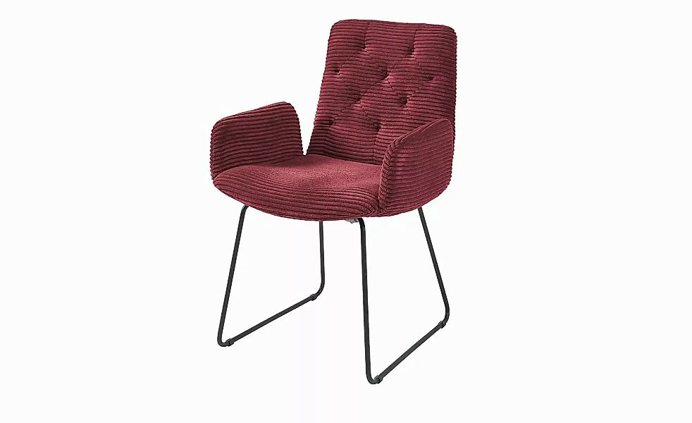 Jette Home Polsterstuhl  Salo ¦ rot ¦ Maße (cm): B: 59 H: 87 T: 66.0 Stühle günstig online kaufen