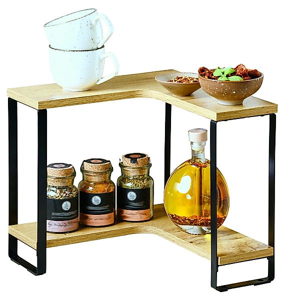 KESPER® Eckregal Küchenregal Küchen Eck-Regal 2 günstig online kaufen